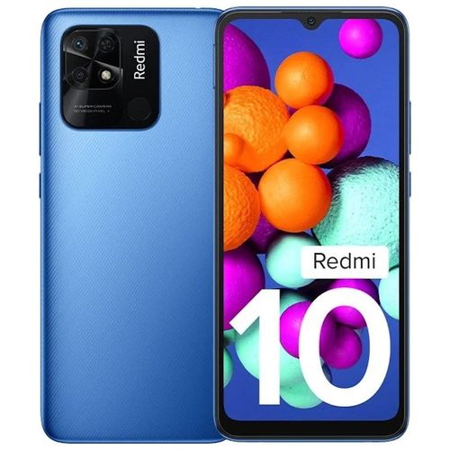 XIAOMI Redmi 10C – 6.71“ - 4GB RAM 128GB ROM – 50Mpx - OCEAN BLUE| Fiche Technique et Prix au Maroc