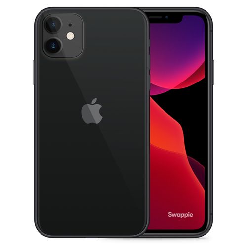 Apple iPhone 11- 6.1“- 4Go RAM + 128 Go ROM - Black| Fiche Technique et Prix au Maroc