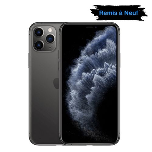 Apple iPhone 11 Pro, 5.8“, 64Go - noir- “Remis à Neuf“| Fiche Technique et Prix au Maroc