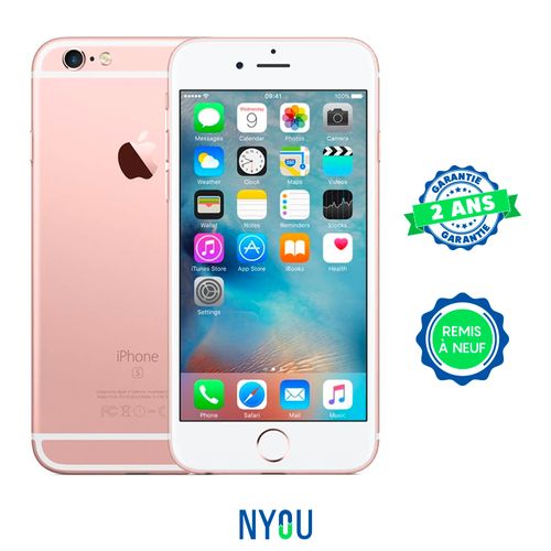 Apple IPHONE 6S 16GO PINK RECONDITIONNÉ GARANTIE 2 ANS| Fiche Technique et Prix au Maroc