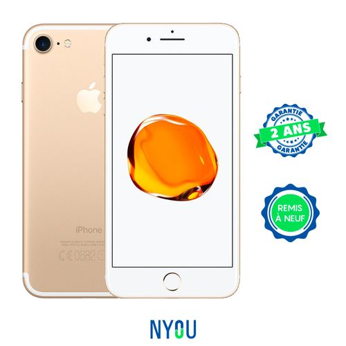Apple IPHONE 7 128GO GOLD RECONDITIONNÉ GARANTIE 2 ANS| Fiche Technique et Prix au Maroc
