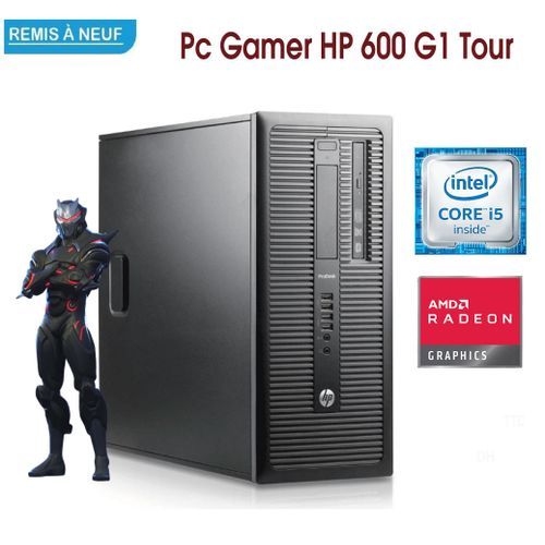 Hp Pc Gamer ProDesk 600 i5-4690 3.5Ghz 8Go 500Go - GPU RX 550 4GB - Remis A Neuf| Fiche Technique et Prix au Maroc