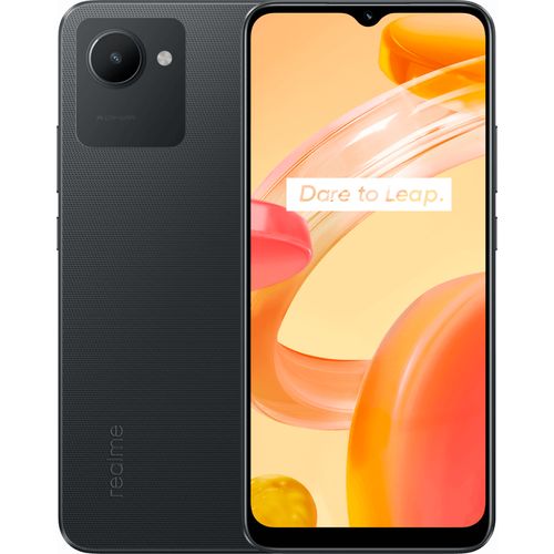 realme C30 MOBILE PHONE RMX3581 - 6.5“ - 2GB RAM + 32GB ROM - Denim Black| Fiche Technique et Prix au Maroc