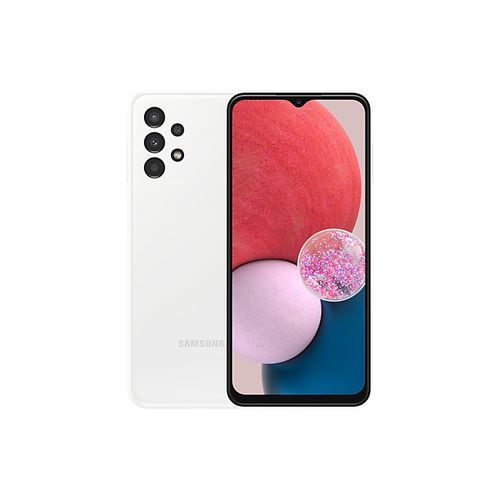 Samsung Galaxy A13 6.6“ LTE 4GB RAM + 128GB ROM 50 Mpx - White| Fiche Technique et Prix au Maroc