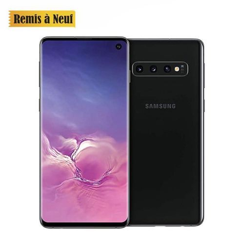 Samsung Galaxy S10 Plus - Noir ( 128Go, 8Go ) / Remis à neuf| Fiche Technique et Prix au Maroc
