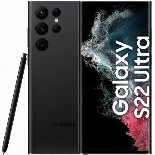 Samsung Galaxy S22 ULTRA Black 6,8“ 12Gb Ram 256 Gb Storage 5,000mAh| Fiche Technique et Prix au Maroc