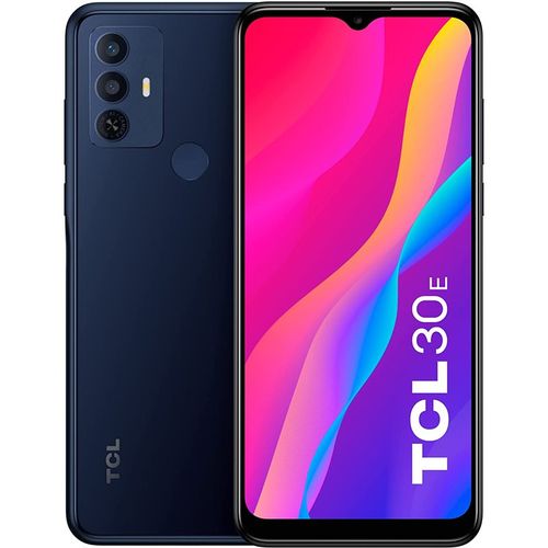 TCL Smartphone 30E 4G 3Go 64Go Dual Sim Bleu| Fiche Technique et Prix au Maroc
