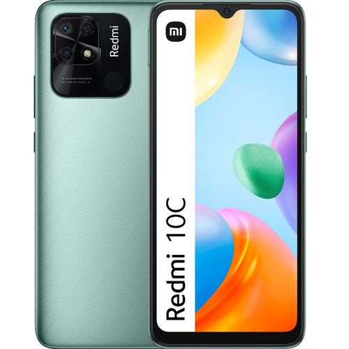 XIAOMI Redmi 10C (4GB -128GB) Snapdragon 680 -5000 mAh-50 MP- NFC-Vert| Fiche Technique et Prix au Maroc