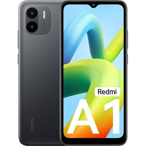 XIAOMI Redmi A1  6.52“ - 2GB + 32GB - Dual Sim - 8 MPx – Gris| Fiche Technique et Prix au Maroc