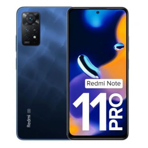 XIAOMI Redmi Note 11 Pro - AMOLED FHD+ de 6,67’’(6Go, 128Go) Snapdragon -108MP- Bleu| Fiche Technique et Prix au Maroc