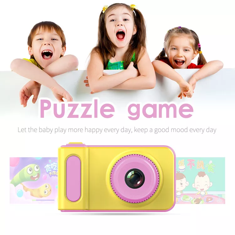 Mini belle caméra numérique enfants GC0308 pour la caméra d'anniversaire de Gfit Digital Festival Festival enfants