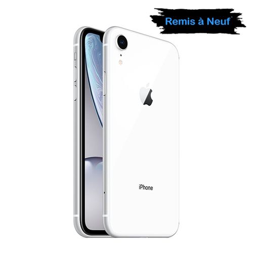Apple iPhone XR white, 6.1",  64Go - blanc - "Remis à Neuf"
 Fiche Technique et Prix au Maroc