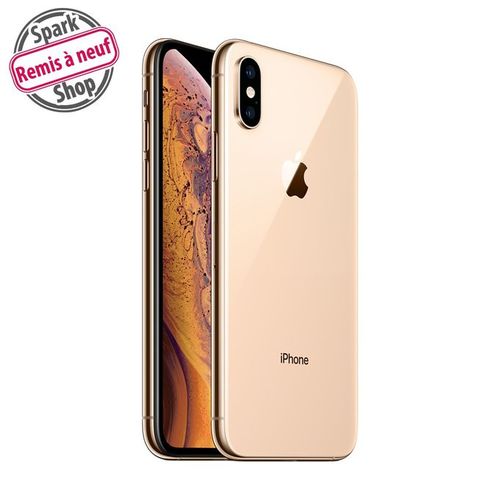 Apple iPhone XS, 5.8" - 4Go + 64Go - Gold - Remis à Neuf
 Fiche Technique et Prix au Maroc