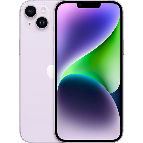 Apple iPhone 14 Plus 128GB Mauve 6,7" Purple A15 IOS Mode Action & SOS 4K Siri 6Gb RAM
 Fiche Technique et Prix au Maroc