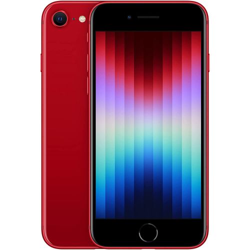 Apple iPhone SE 3ᵉ Génération 128Gb Rouge 5G Red A15 Bionic Touch ID 4,7" 4Gb RAM iOS
 Fiche Technique et Prix au Maroc