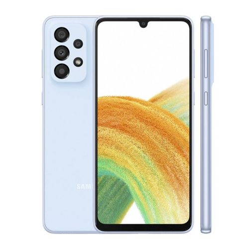 Samsung Galaxy A33 6.4" 5G - 8GB RAM + 128GB ROM - 48Mpx - Blue
 Fiche Technique et Prix au Maroc