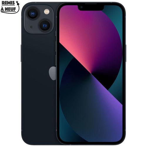 Apple iPhone 13 128GB Midnight - 6,1" - Bionic A15 IOS - Remis à Neuf
 Fiche Technique et Prix au Maroc