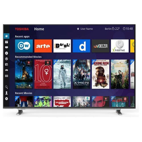 Toshiba Smart TV 50" , 4K Ultra HD , Frameless , WIFI ,Receiver , Dolby+ , Netflix
 Fiche Technique et Prix au Maroc