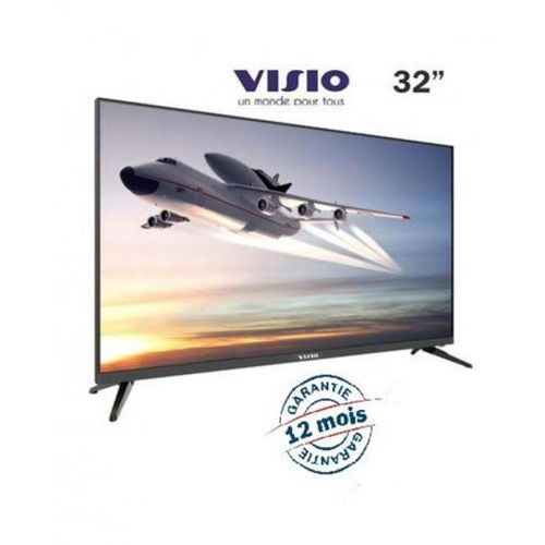 Visio TV 32" Pouces HD Led Recepteur integré + TNT - Garantie 12mois
 Fiche Technique et Prix au Maroc