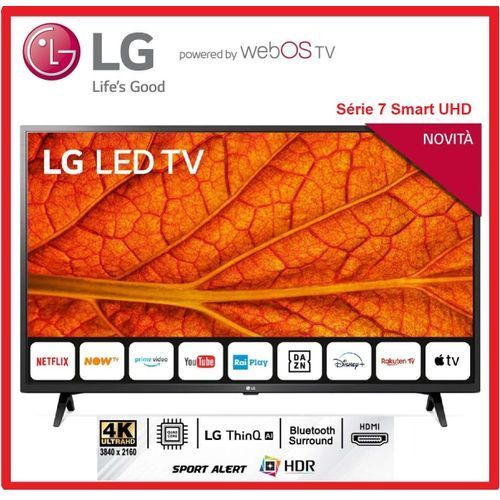LG TV 65 Cinema Screen 4K - Bluetooth - Récepteur Intégré - WebOS Smart AI ThinQ
 Fiche Technique et Prix au Maroc