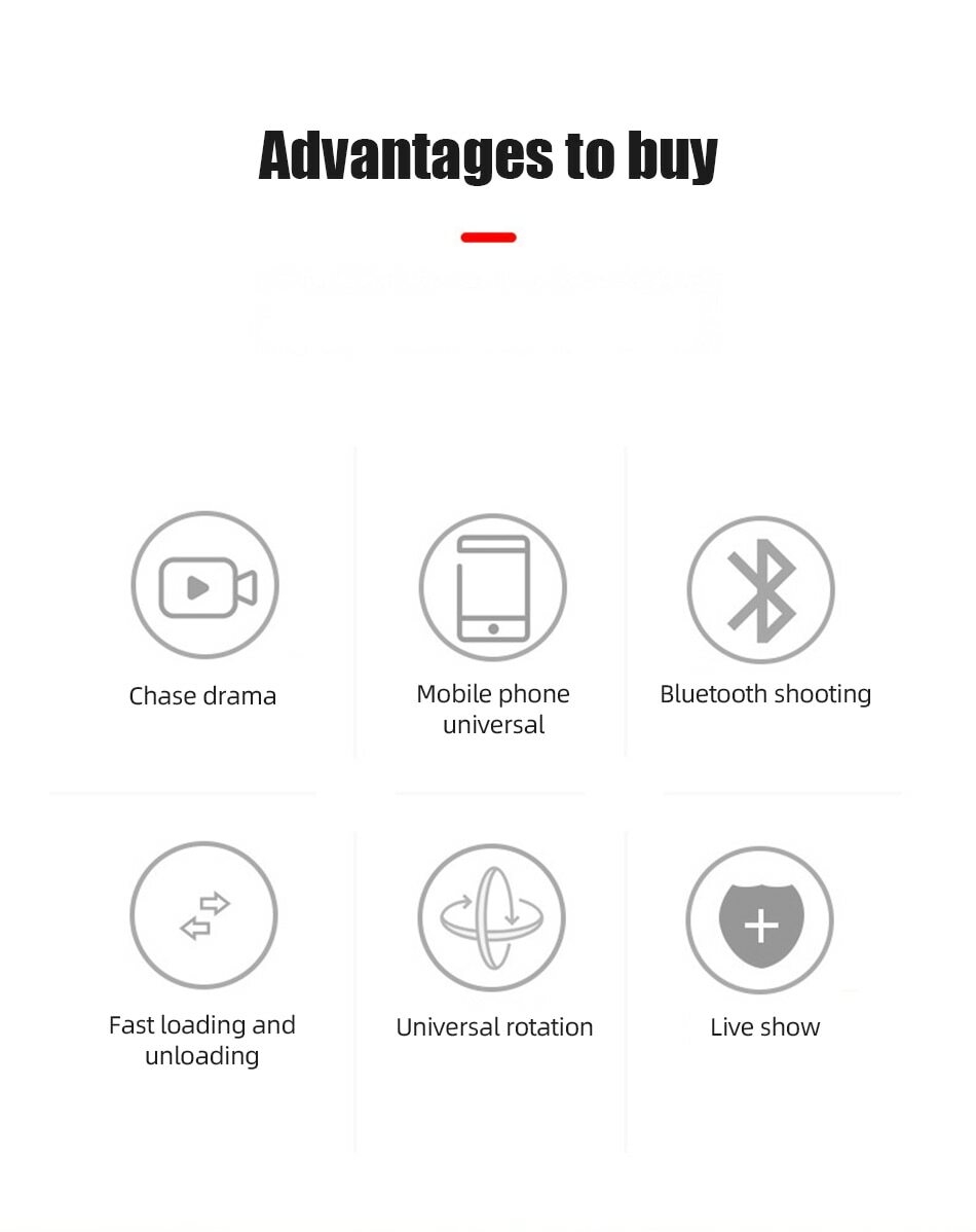 !ACCEZZ Multi-cam Live Phone Holder For iPhone 11 XS Pro Max 8 Xiaomi Huawei Samsung S10 Universal Stand Adjustable Lazy Bracket (2)