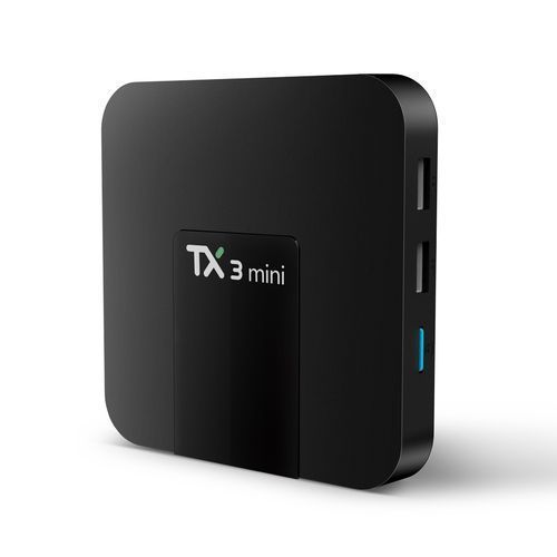 TX3 MINI TV BOX Amlogic S905W Quad Core 2G RAM 16G ROM Android7.1 4K 30fps
 Fiche Technique et Prix au Maroc