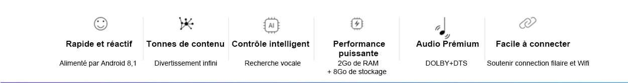 Xiaomi Mi Box S avec Assistant Google à Distance de Version Internationale Officielle- Noir Prise UK