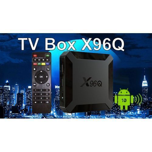 X96 Q Smart TV Box Android 10.0 - 2 Go de RAM + 16 Go de ROM
 Fiche Technique et Prix au Maroc