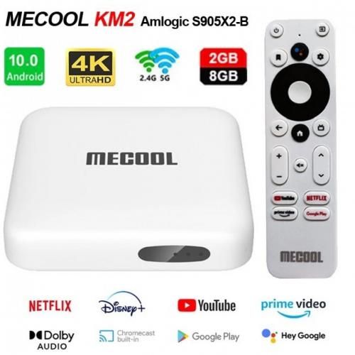 Mecool KM2 2021 - Smart Android TV Box-4K UHD- Blanc
 Fiche Technique et Prix au Maroc