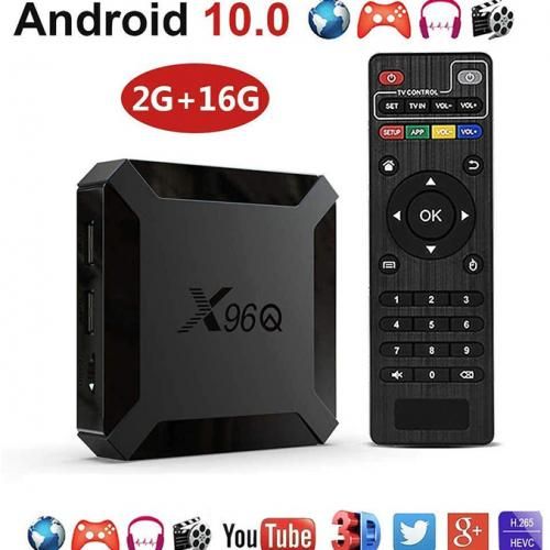 Senicc X96Q Smart, TV Box Android 10.0 2GB ram 16GB stocage 4k 60fps Boîte intelligente
 Fiche Technique et Prix au Maroc