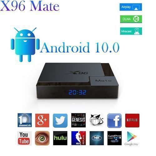 X96 TV BOX 4/128GB Andriod 10  H616 double Wifi 2.4G + 5G BT5.0 TV Box
 Fiche Technique et Prix au Maroc