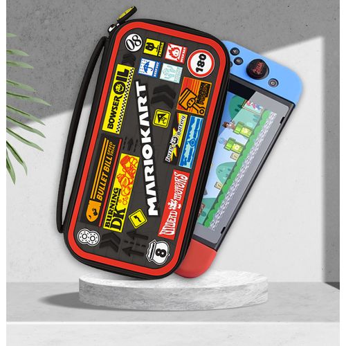 Sac de rangement Deluxe Nintendo Switch V2 et OLED étui étanche (Mario Kart Edition)
 Fiche Technique et Prix au Maroc