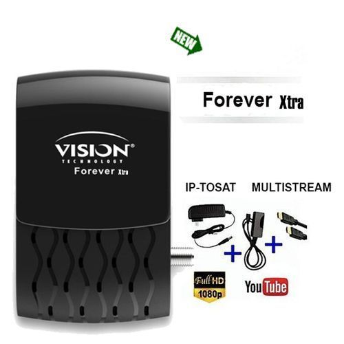 Vision recepteur satellite Forever Xtra 4k numérique wifi youtube
 Fiche Technique et Prix au Maroc