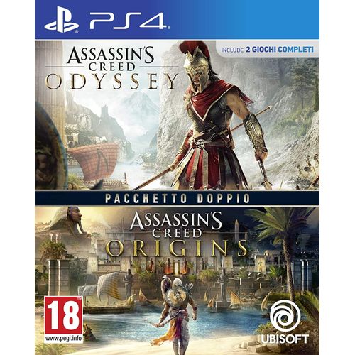 UBISOFT Compilation Assassin's Creeed Origins  Assassin's Creeed Odyssey double pack 2CD
 Fiche Technique et Prix au Maroc