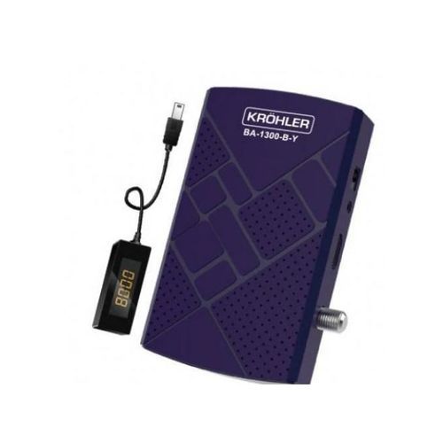 KRÖHLER BA-1300-B-Y Récepteur Satellite FT Basic
 Fiche Technique et Prix au Maroc