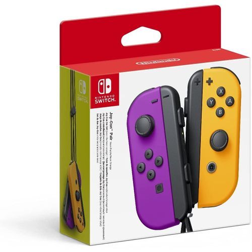 Nintendo Switch Nintendo Paire de Manettes Joy-Con Gauche Violet Néon/Droite Orange Néon
 Fiche Technique et Prix au Maroc