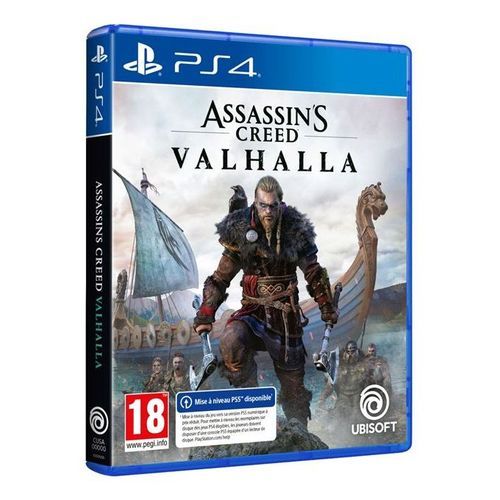 UBISOFT Assassin's Cred : Valhalla - Jeu PS4 - Version PS5 incluse
 Fiche Technique et Prix au Maroc