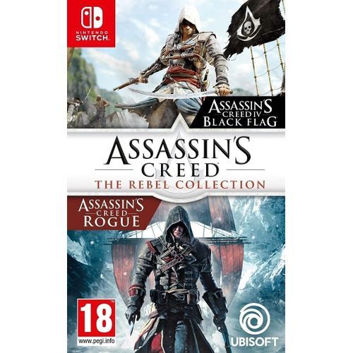 UBISOFT Assassin’s Cred The Rebel Collection Nintendo Switch ( Black Flag et Rogue )
 Fiche Technique et Prix au Maroc