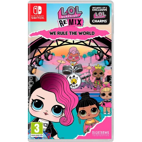 Just For Games L.O.L. Surprise! Remix Edition : We Rule The World Nintendo Switch
 Fiche Technique et Prix au Maroc