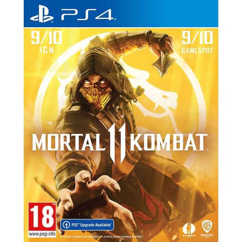 Warner Bros. Interactive Mortal Kombat 11 PS4 ( inclus la version ps5)
 Fiche Technique et Prix au Maroc