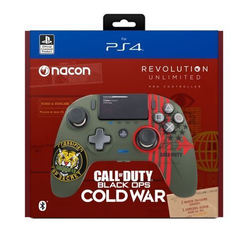 Nacon Manette Sans Fil Revolution - CALL OF DUT Black OPS
 Fiche Technique et Prix au Maroc