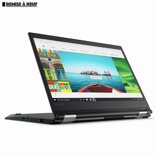 Lenovo ThinkPad Yoga 370(x360)Intel® Core™ i5-7200U 14" -8Go RAM, 256 Go -Remise à neuf
 Fiche Technique et Prix au Maroc