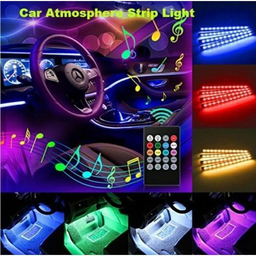 musique étanche led lumières pour voitures Flexible Bande Auto Musique Décoratif
 Fiche Technique et Prix au Maroc