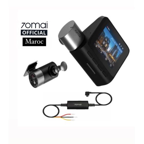 70mai A500s 2.7K avant et arriere et Hardware Kit
 Fiche Technique et Prix au Maroc