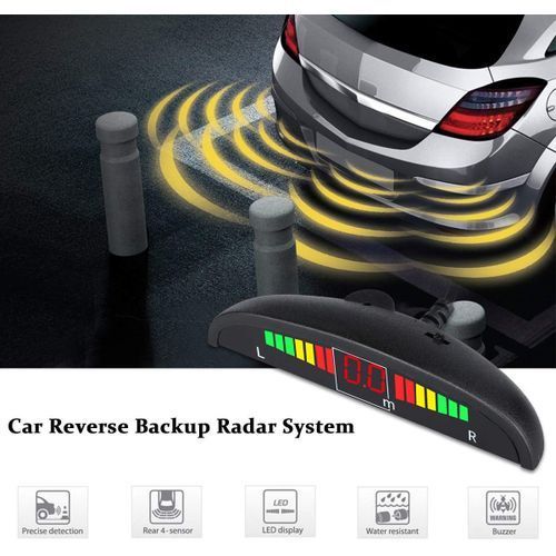 Radar de Recul Sonore à 4 Capteurs de Stationnement ( Parking Radar ) LED DC12V
 Fiche Technique et Prix au Maroc