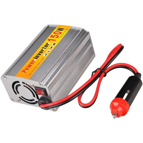 DC 12V To AC 220V Car Power Inverter Converter USB Charger 150W
 Fiche Technique et Prix au Maroc