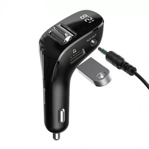 Chargeur rapide double USB, Transmetteur sans fil Bluetooth FM pour voiture
 Fiche Technique et Prix au Maroc