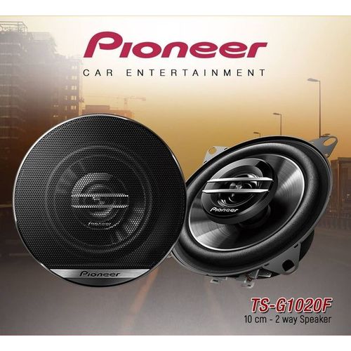 Pioneer Haut-parleurs TS-G1020F 210W 10cm puissants à 2 voies encastrables pour voitures
 Fiche Technique et Prix au Maroc