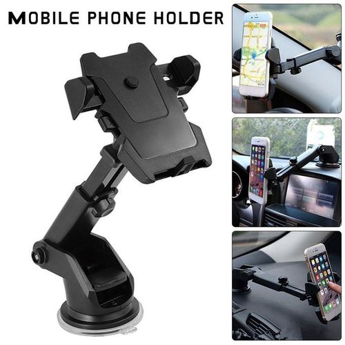 Support téléphone voiture portable à ventouse pour voiture rotation 360°
 Fiche Technique et Prix au Maroc