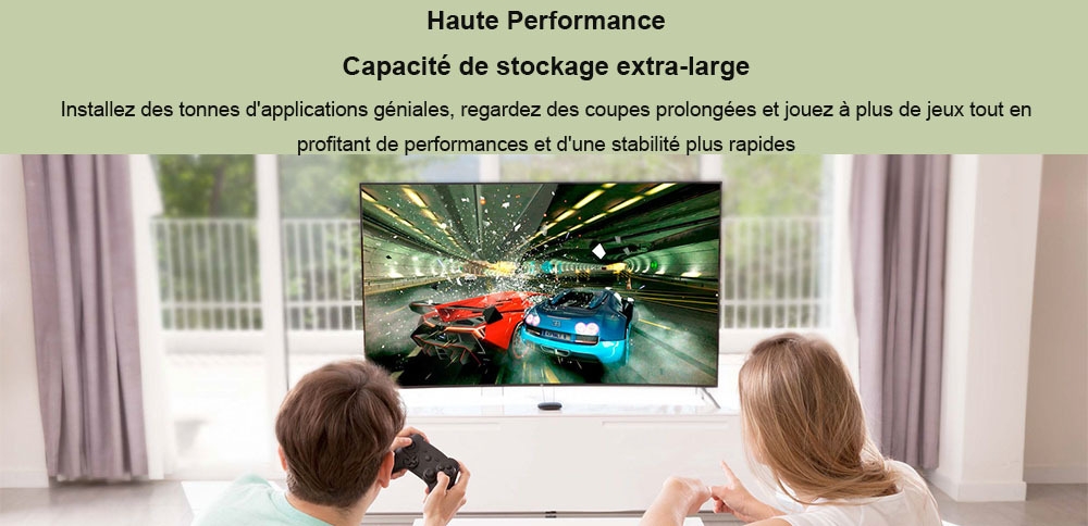 Xiaomi Mi Box S avec Assistant Google à Distance de Version Internationale Officielle- Noir Prise UK